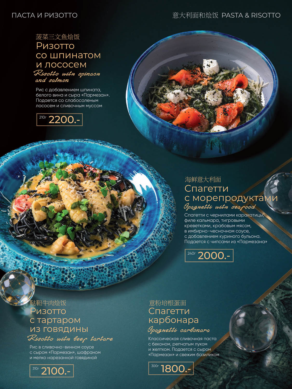 Меню — кухня